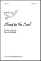 Shout to the Lord SAB choral sheet music cover